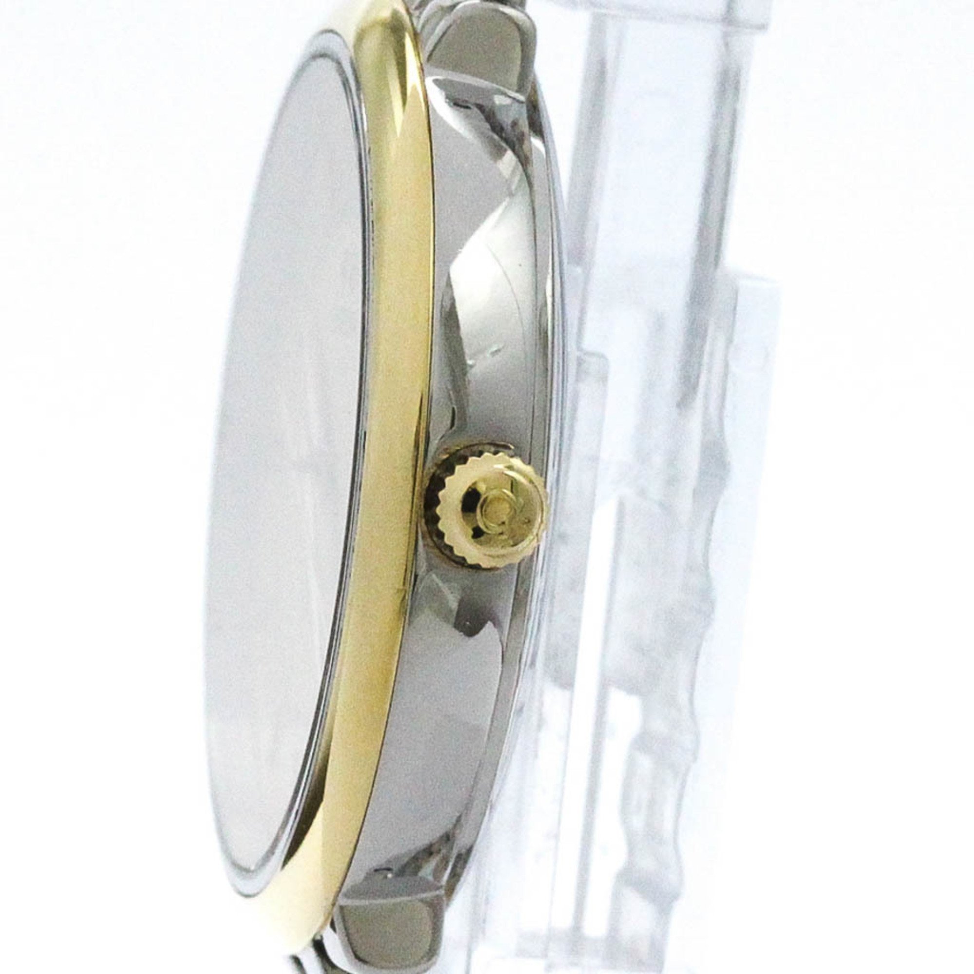 Polished OMEGA De Ville Prestige Automatic 18K Gold Steel Watch 7304.11 BF572605