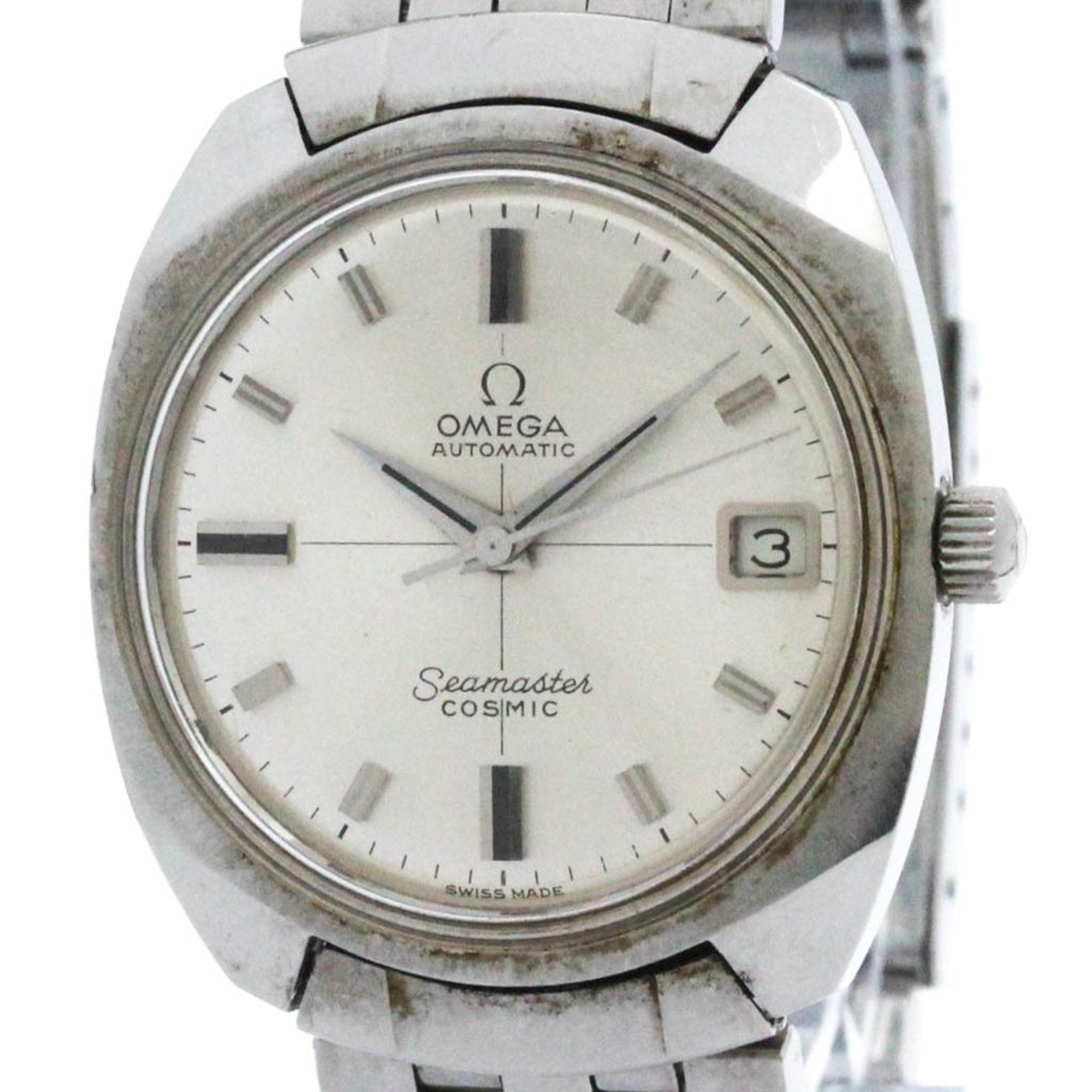 Omega Seamaster Automatic Stainless Steel Men's Dress Watch 166.022