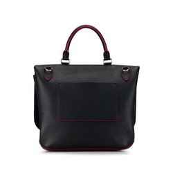 Louis Vuitton Volta LV Handbag Shoulder Bag M42285 Navy Pink Leather Women's LOUIS VUITTON