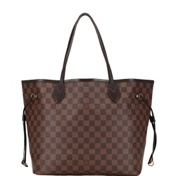 Louis Vuitton Damier Neverfull MM Shoulder Bag Tote N51105 Brown PVC Leather Women's LOUIS VUITTON