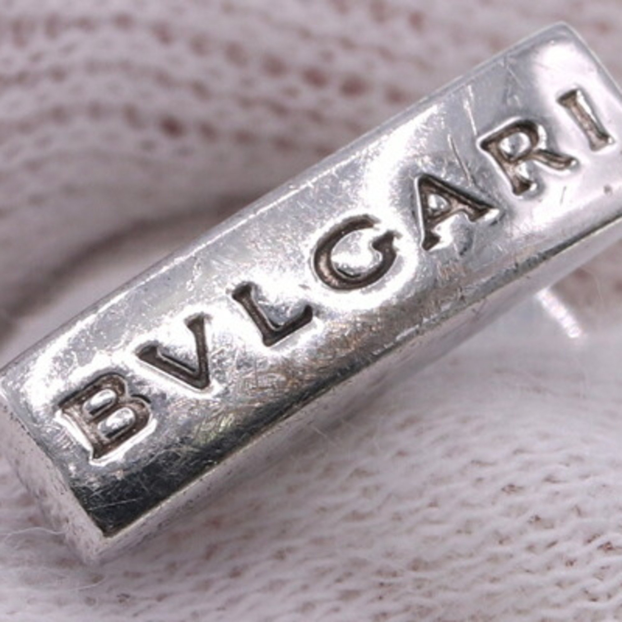 BVLGARI Cufflinks SV Sterling Silver 925 Men's