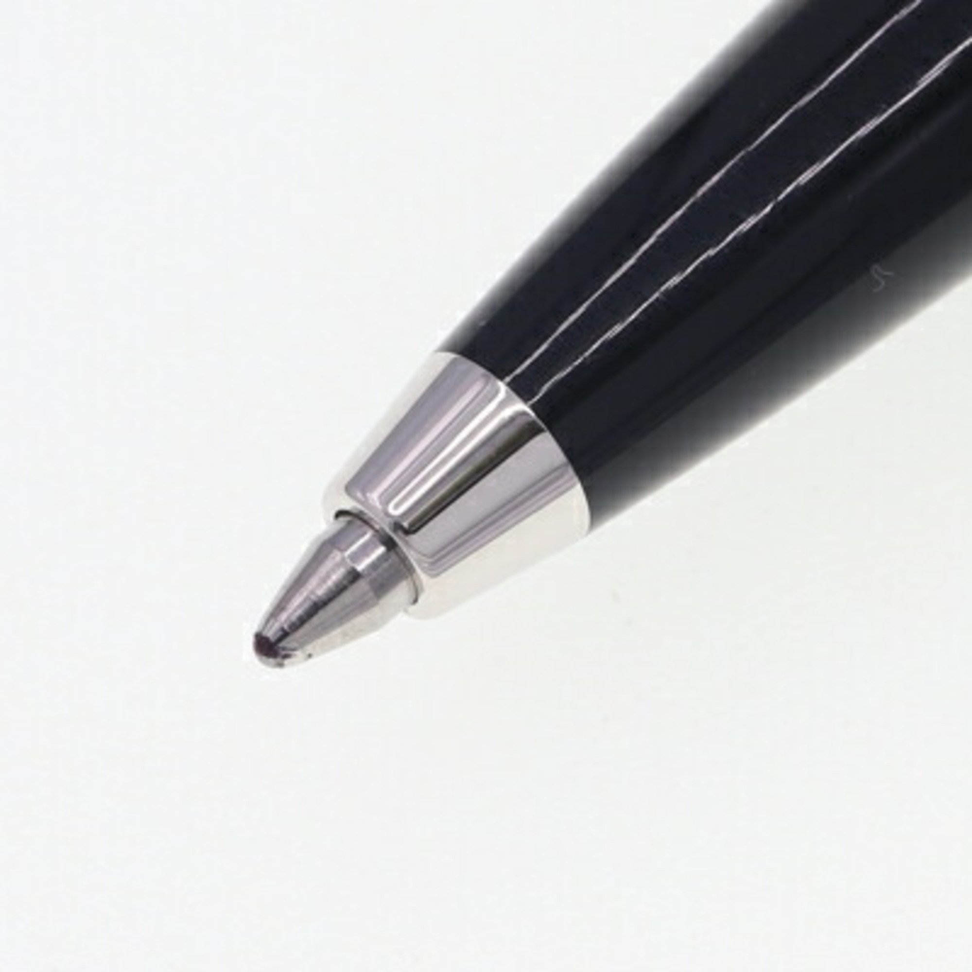 Cartier Ballpoint Pen Diavolo de ST180010 Black Women's Men's Twist Type Stationery