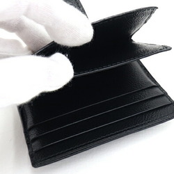 Prada Card Case 2MC049 Black Leather Pass Credit Men's Compact PRADA