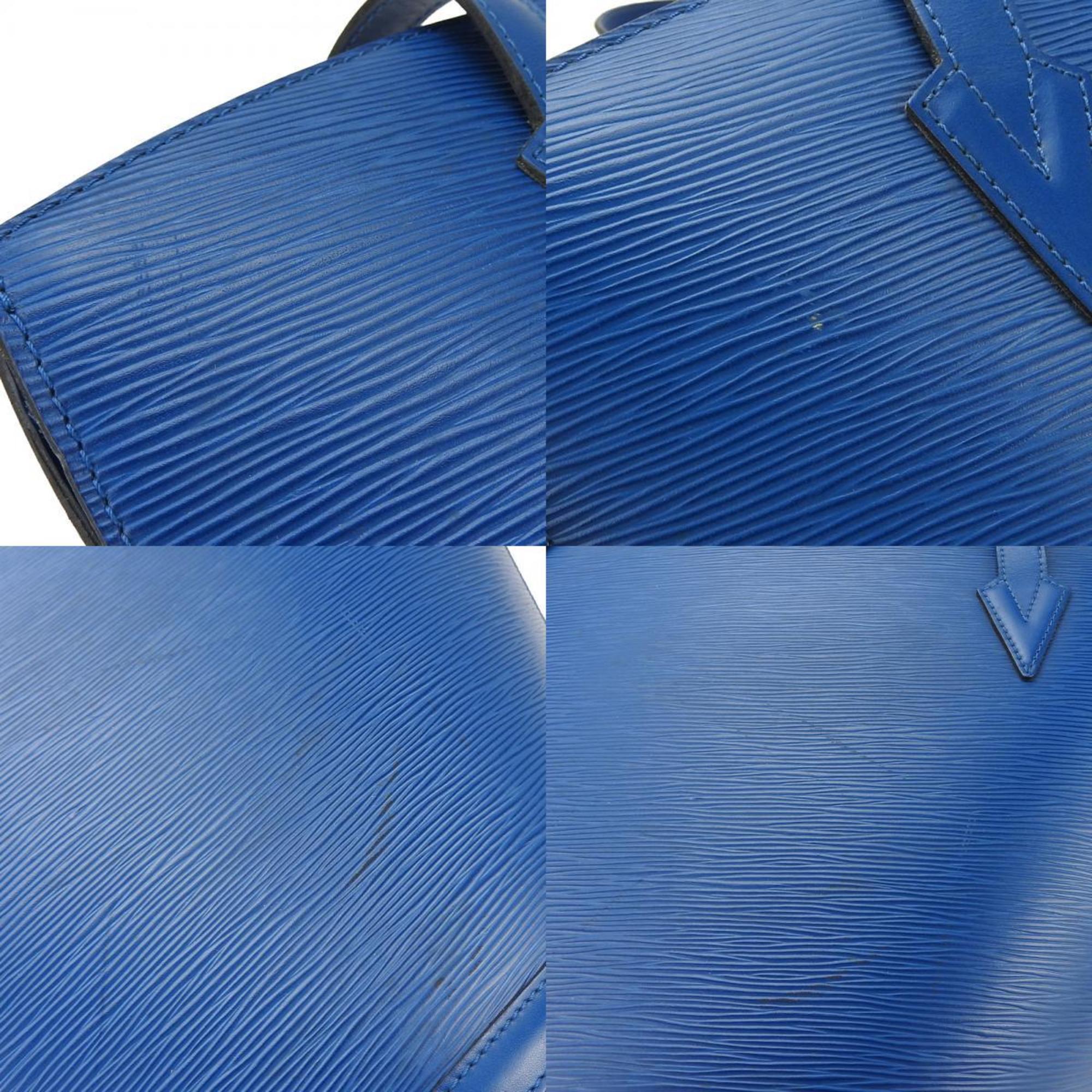 Louis Vuitton Tote Bag Saint Jacques M52265 Epi Leather Toledo Blue Women's LOUIS VUITTON