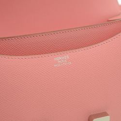 Hermes Constance 24 Shoulder Bag Epson Rose Confetti Y Stamp