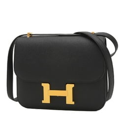 Hermes Constance 18 Miroir Shoulder Bag Epson Black B Stamp