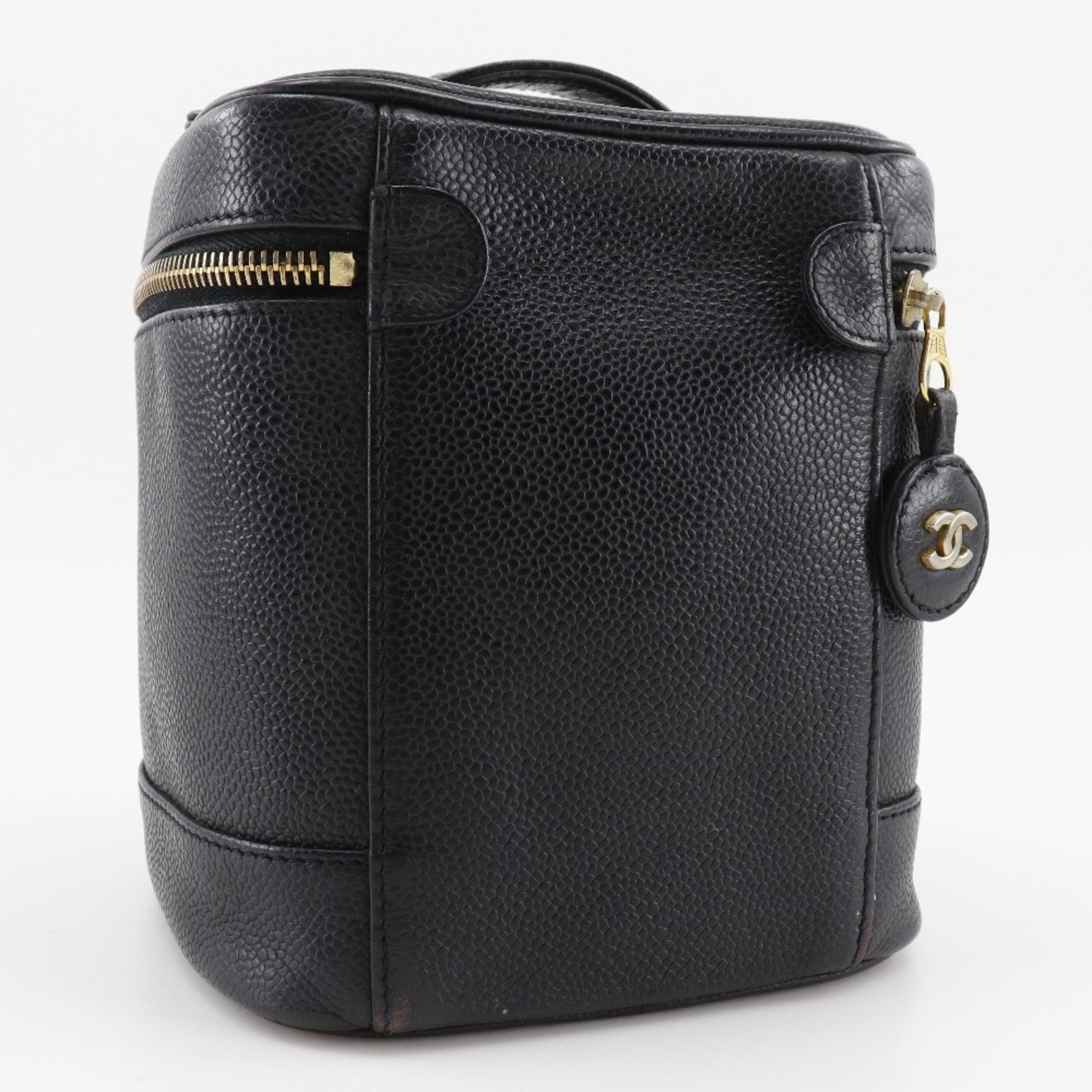 CHANEL Vanity handbag, caviar skin, for women