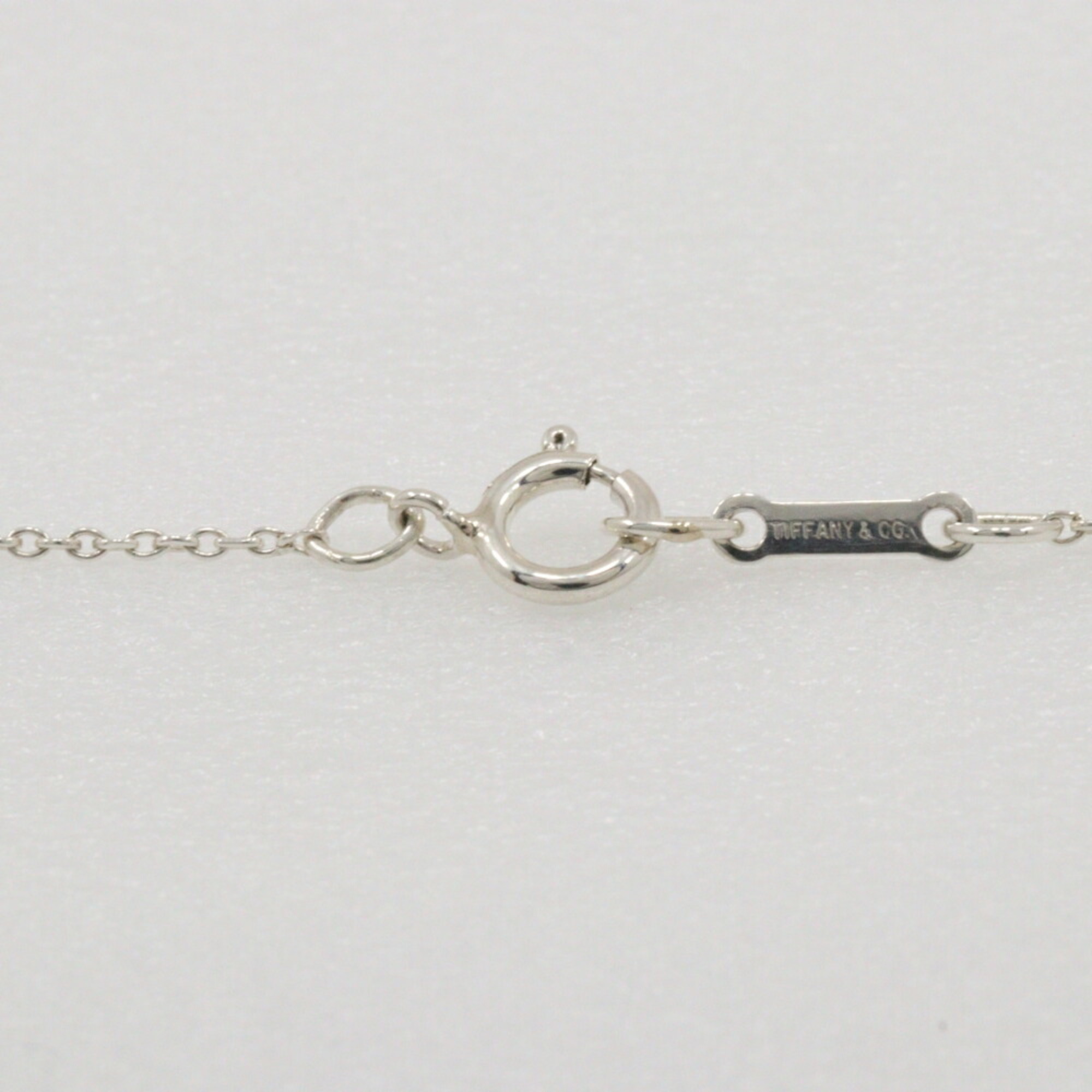 Tiffany & Co. Bean Necklace, Silver 925, Approx. 7.9g, Bean, Women's