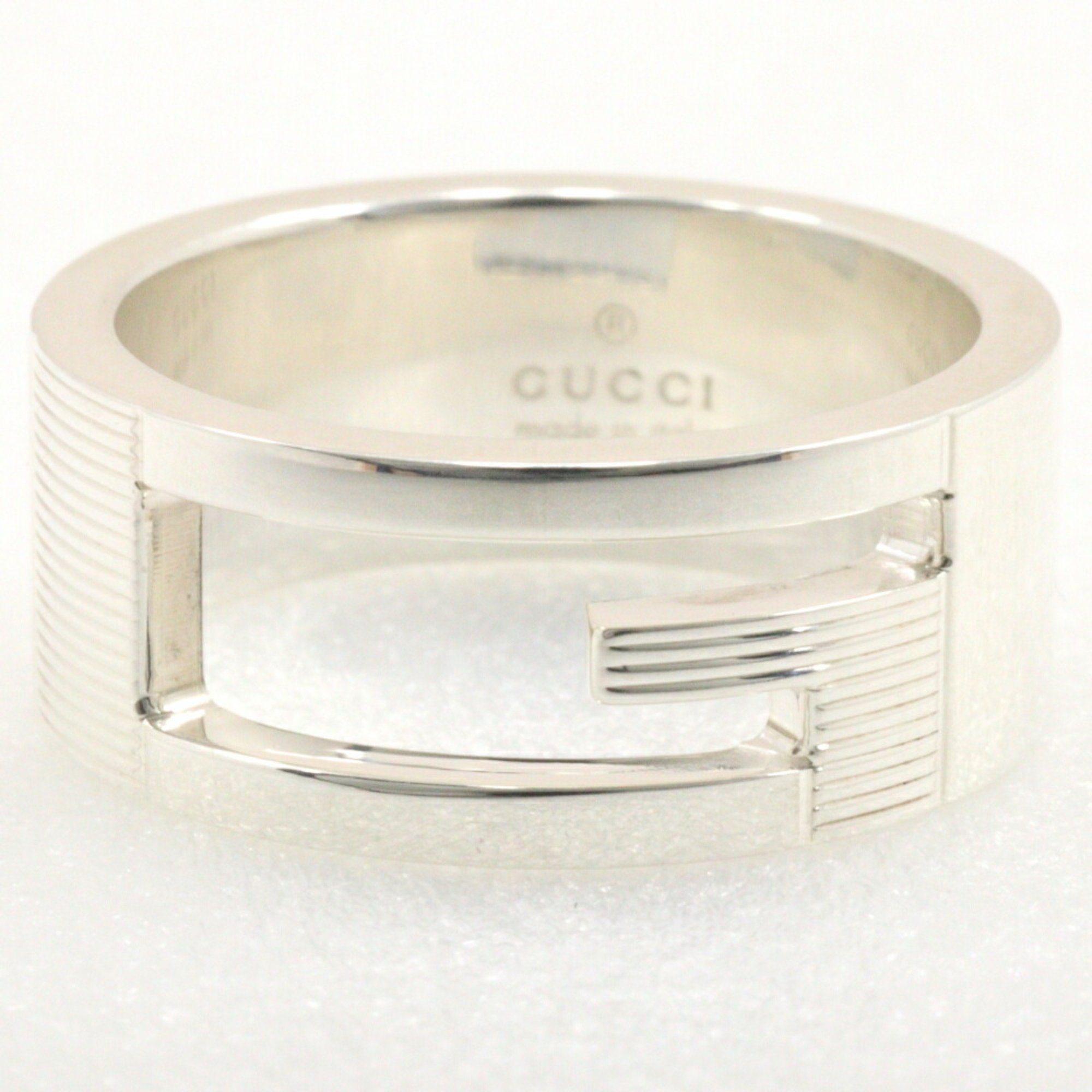 Gucci Branded G size 11.5 ring, 925 silver, approx. 7.3g, G, for women