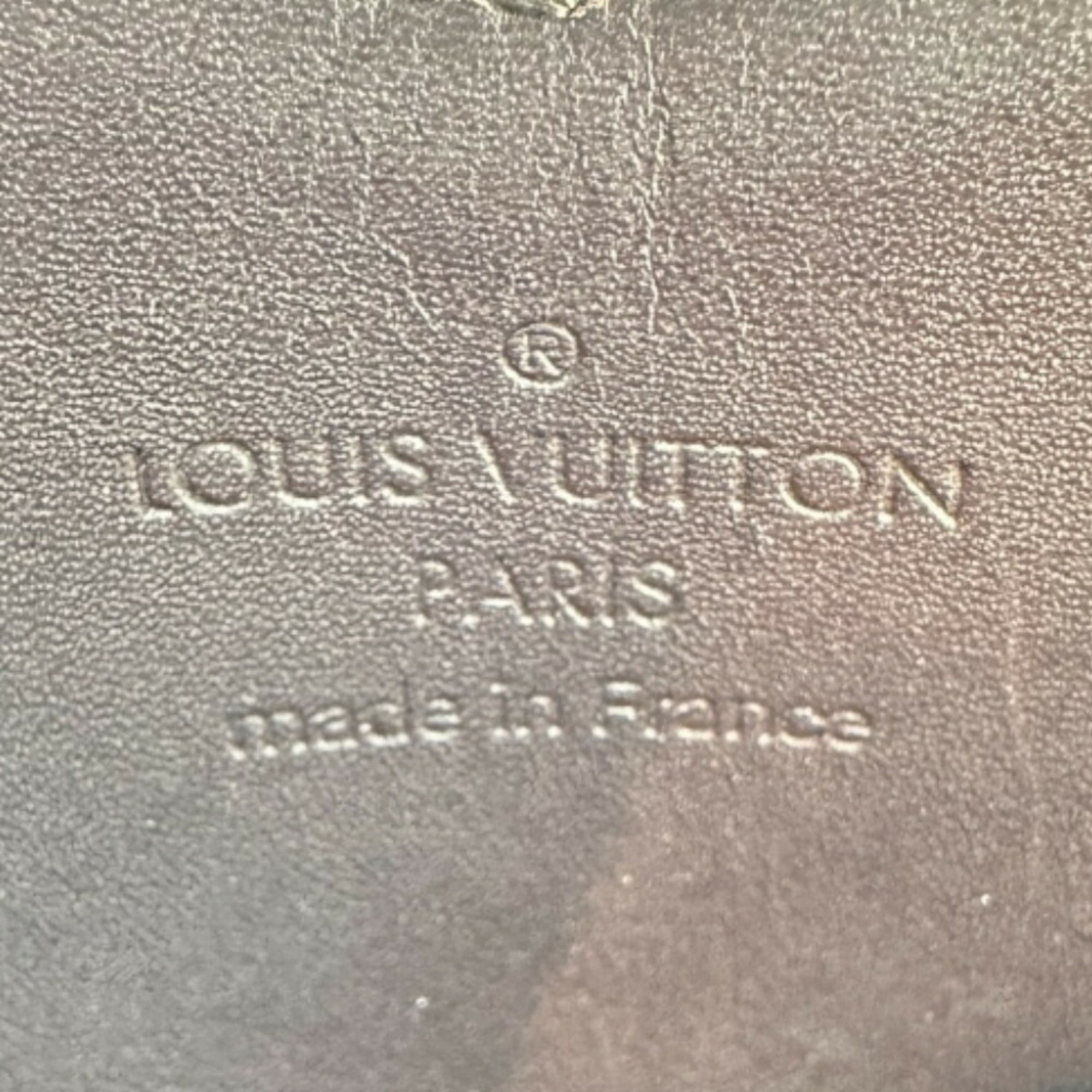 Louis Vuitton LOUIS VUITTON Portonne Cool Coin Case M93561 Monogram Vernis Amaranth Women's H141924948