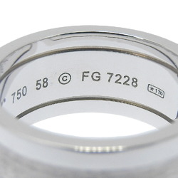 Cartier C2 size 17.5 ring, 18K white gold, approx. 13.9g, C2, men's