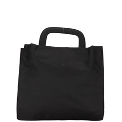 Prada Triangle Plate Handbag Shoulder Bag B8901 Black Nylon Women's PRADA