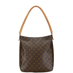 Louis Vuitton Monogram Looping GM Shoulder Bag Handbag M51145 Brown PVC Leather Women's LOUIS VUITTON