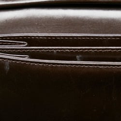Gucci G-lock G hardware bag handbag 007 406 0265 brown leather women's GUCCI