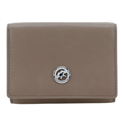 HUNTING WORLD Tri-fold wallet, leather, brown, snap button, women's, H141624922