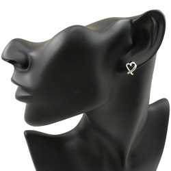 Tiffany & Co. Loving Heart Earrings Paloma Picasso Silver 925 Approx. 1.2g Women's