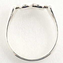Tiffany & Co. Heart Ring, Size 9.5, Silver 925, Approx. 2.5g, Open Heart, Women's