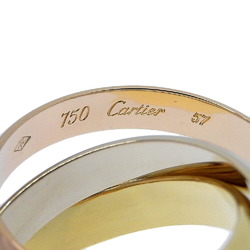 Cartier Trinity Ring, size 16.5, 18K gold, 1997, approx. 12.1g, Trinity, women's