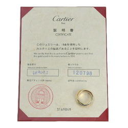 Cartier Trinity Ring, size 16.5, 18K gold, 1997, approx. 12.1g, Trinity, women's