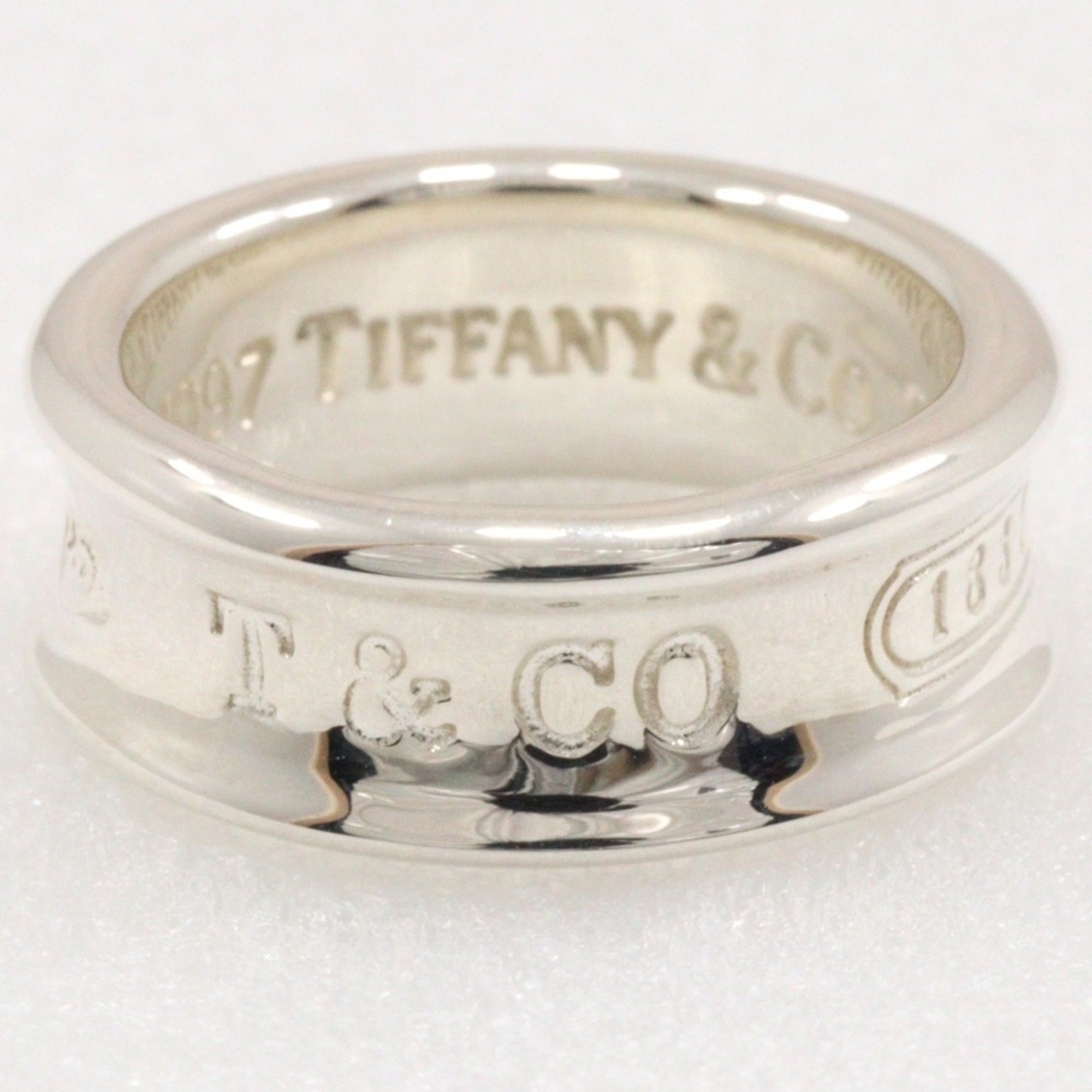 Tiffany & Co. 1837 size 9 ring, 925 silver, approx. 6.4g, 1837, for women