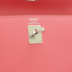Hermes Kelly 25 Outer Stitched Handbag Epson Rose Azalee B Stamp