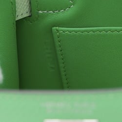 Hermes Kelly Do 2 Handbag Epson Vert Comic Fizz Gripere W Engraved