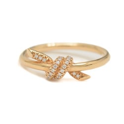 Tiffany Knot Ring Diamond K18YG