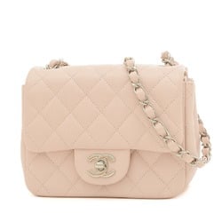 Chanel Matelasse Chain Shoulder Bag Caviar Pink A35200