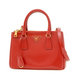 Prada Galleria Saffiano 2-Way Bag Leather Red BN2316