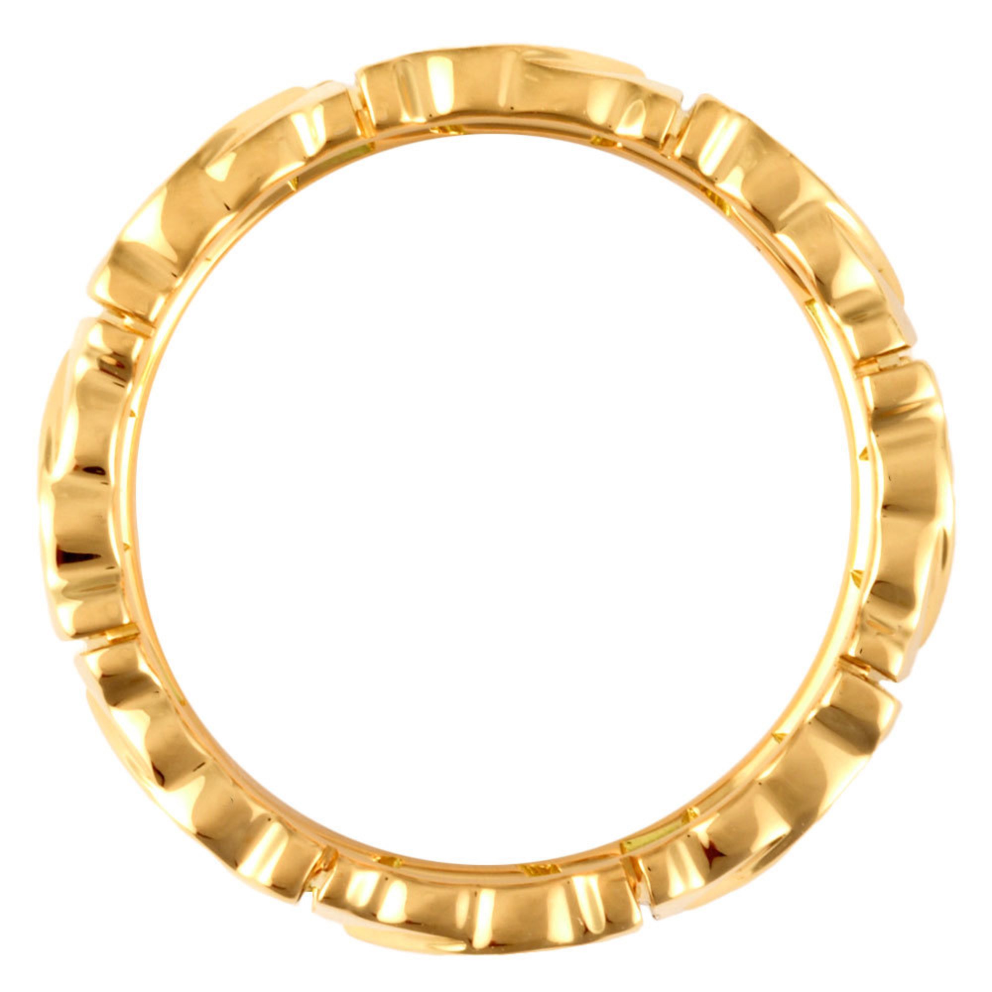 Cartier Entrelacé Ring #53 K18YG Ladies