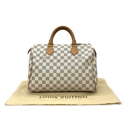 Louis Vuitton Speedy 30 Handbag Damier Azur N41533 DU0068 Boston Bag