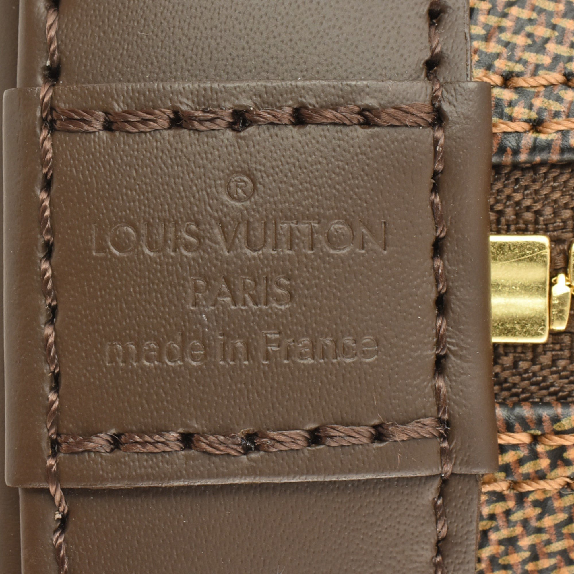 Louis Vuitton Alma BB Handbag Damier Ebene N41221 RFID