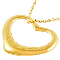 Tiffany & Co. Heart Necklace K18YG Women's