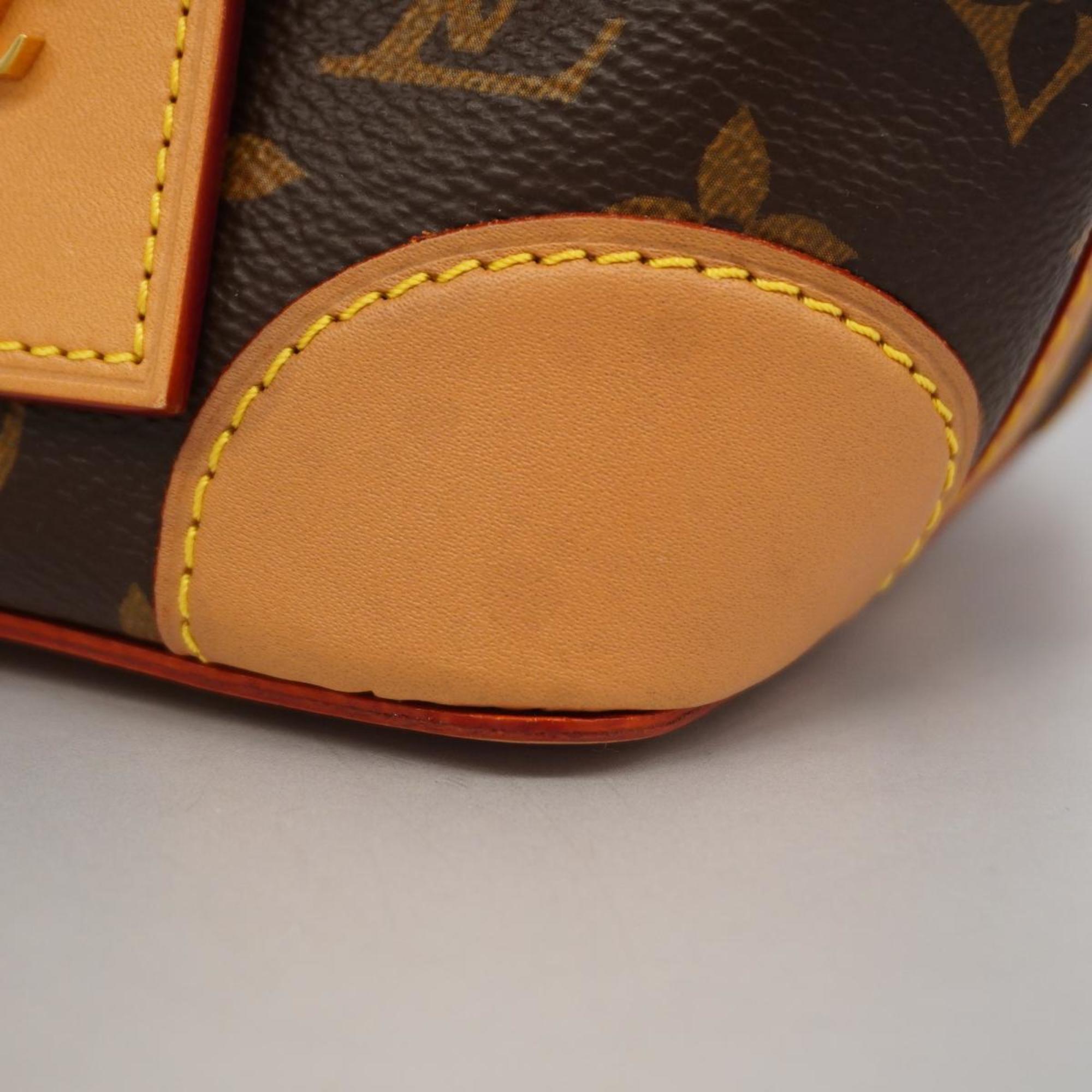 Louis Vuitton Shoulder Bag Monogram Noe Perse M57099 Brown Ladies