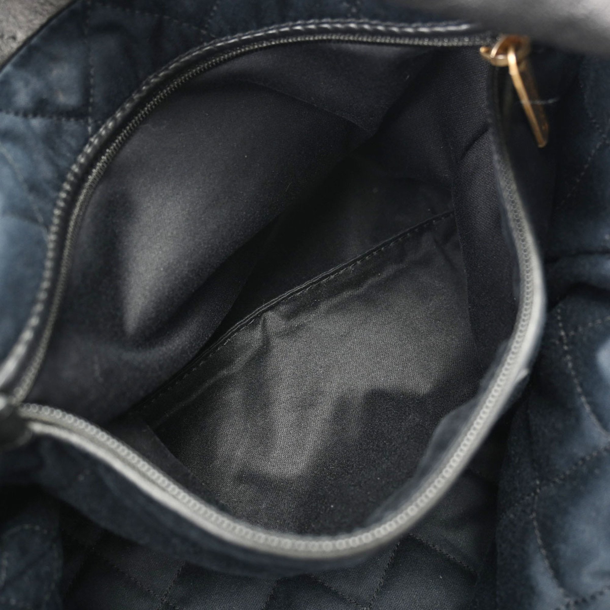 CHANEL Chanel 22 Small Handbag Silver Grey AS3260 Women's Calfskin