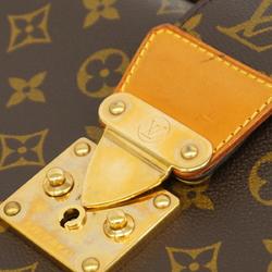 Louis Vuitton Bag Monogram Servier Fermoir M53305 Brown Men's