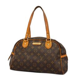 Louis Vuitton Shoulder Bag Monogram Montorgueil PM M95565 Brown Women's