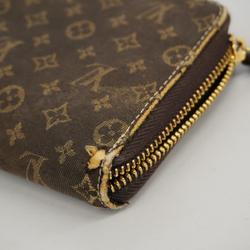 Louis Vuitton Long Wallet Monogram Lan Zippy M95235 Ebene Ladies