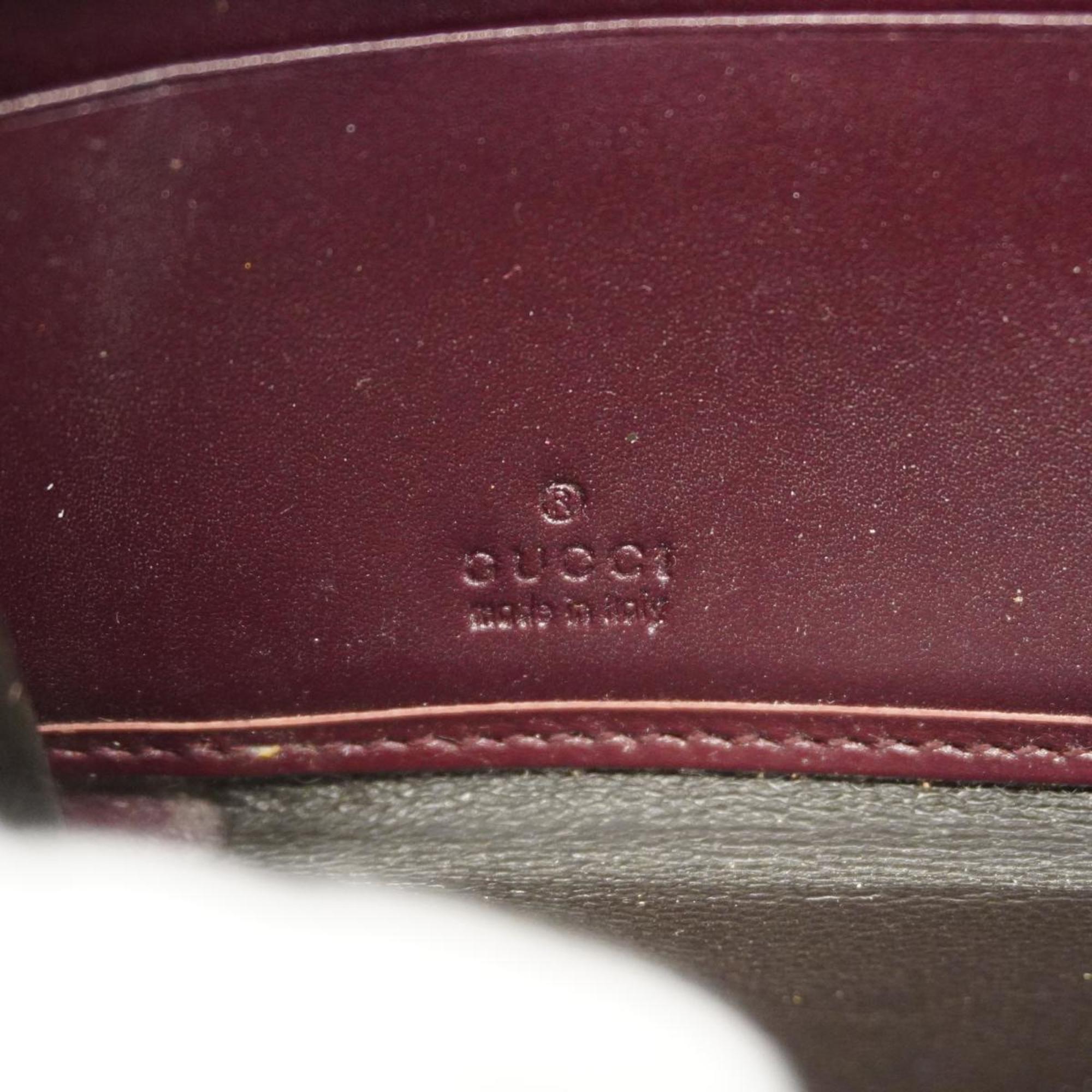 Gucci Long Wallet GG Imprime 212110 Purple Women's