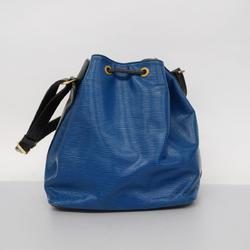 Louis Vuitton Shoulder Bag Epi Petit Noe M44152 Toledo Blue Noir Ladies