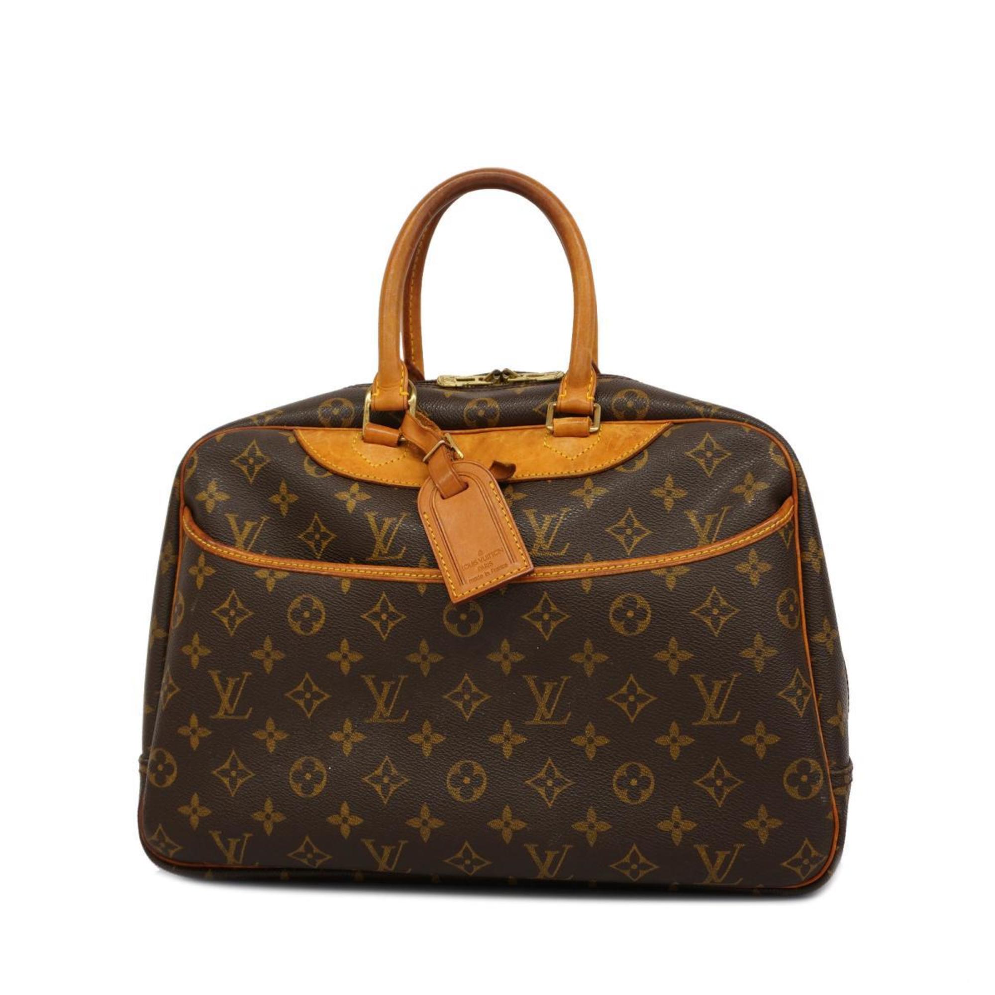 Louis Vuitton Handbag Monogram Deauville M47270 Brown Ladies