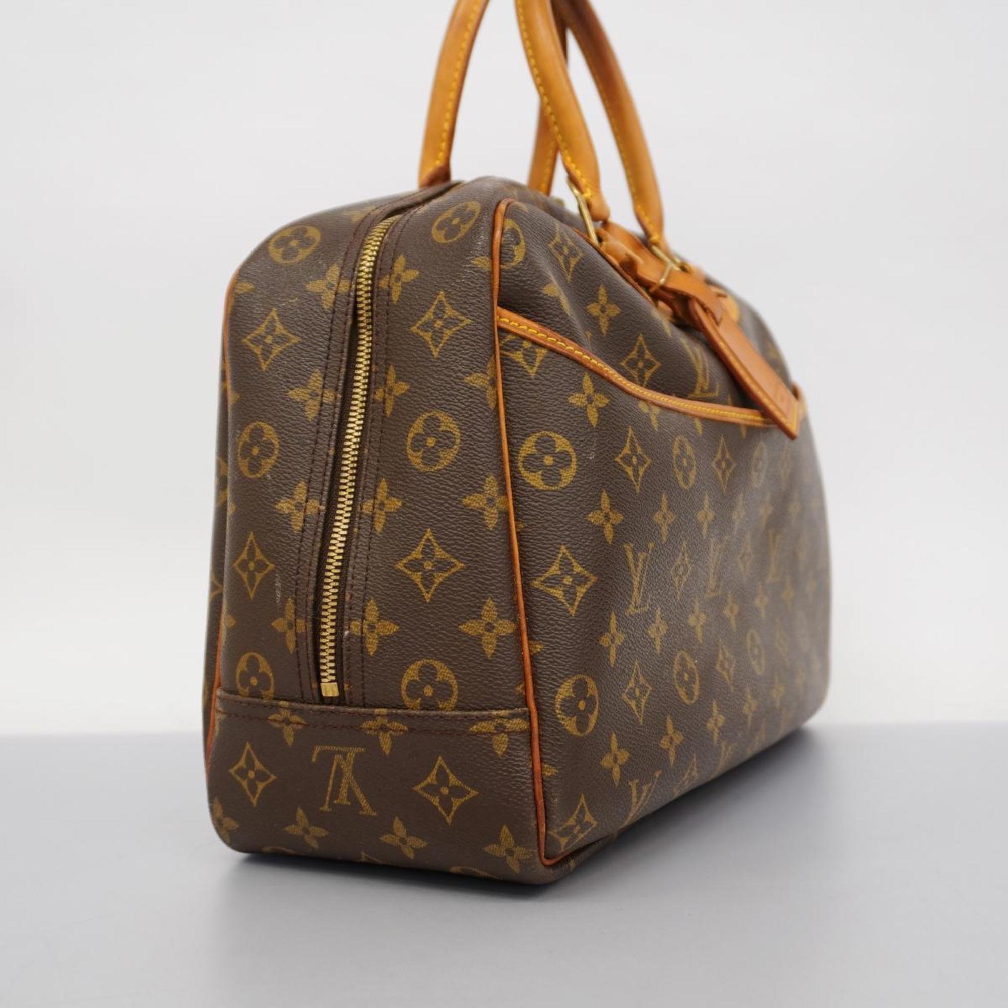 Louis Vuitton Handbag Monogram Deauville M47270 Brown Ladies