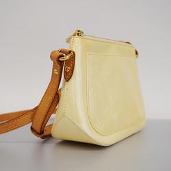 Louis Vuitton Shoulder Bag Vernis Minna Street M91509 Pearl Ladies