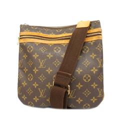 Louis Vuitton Shoulder Bag Monogram Pochette Bosphore M40044 Brown Ladies