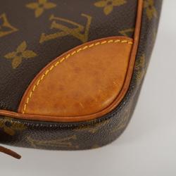 Louis Vuitton Clutch Bag Monogram Marly Dragonne GM M51825 Brown Women's