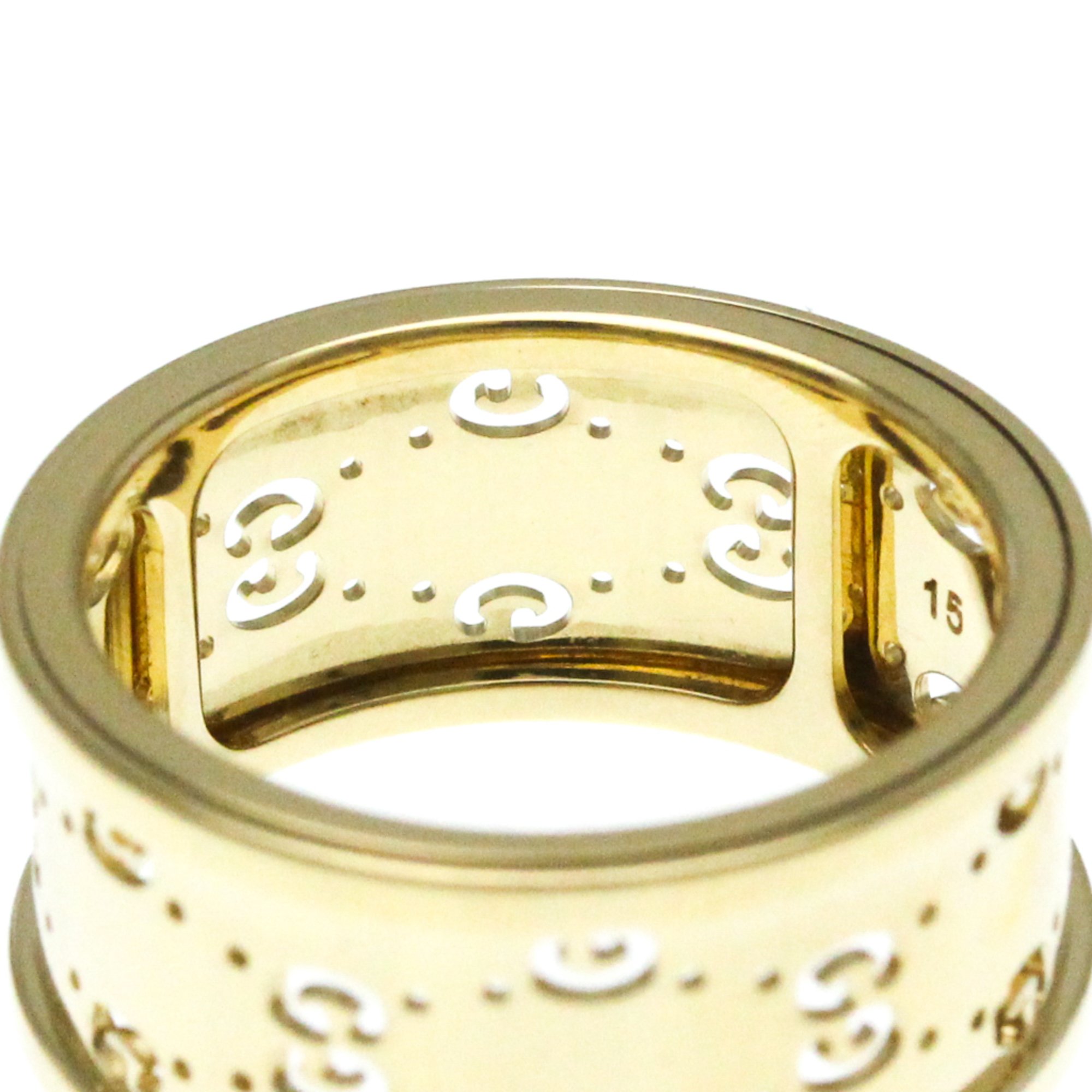 Gucci Icon Toir Ring Yellow Gold (18K) Fashion No Stone Band Ring Gold