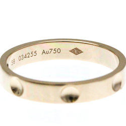 Louis Vuitton Petitburg Emplant Ring Pink Gold (18K) Fashion No Stone Band Ring Pink Gold
