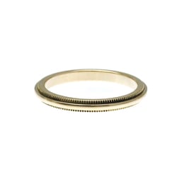 Tiffany Classic Milgrain Ring Pink Gold (18K) Fashion No Stone Band Ring Pink Gold