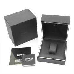 Chanel CHANEL J12 33mm H1625 Ladies Watch 12P Diamond Date Black Ceramic Quartz