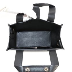 Christian Dior Stussy Shopper 2way Tote Shoulder Bag Leather Black 1DOSH152YZI
